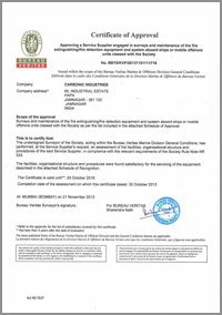 Bureau Veritas approval